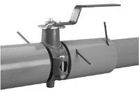 Aquamine дроссельная заслонка трубы ПВХ - Серия 2950
